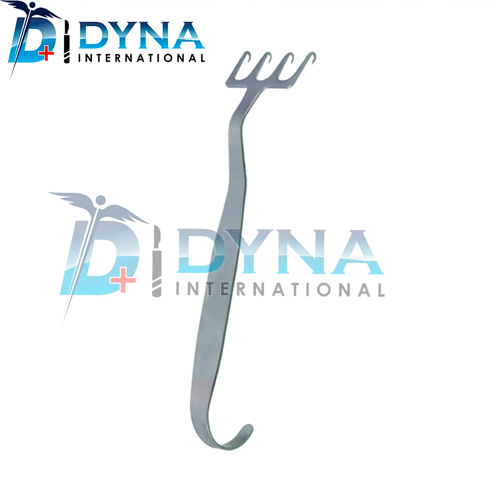 freeman facelift retractors with bent neck 7 Surgical Retractor Instruments Freeman plastic surgery face lifting tool