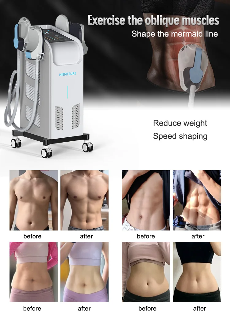 Muscle Building Weight Loss Ems Body Sculpt Machine Ems Slimming Skin Tightening Fat Burning Body Contouring Machine
