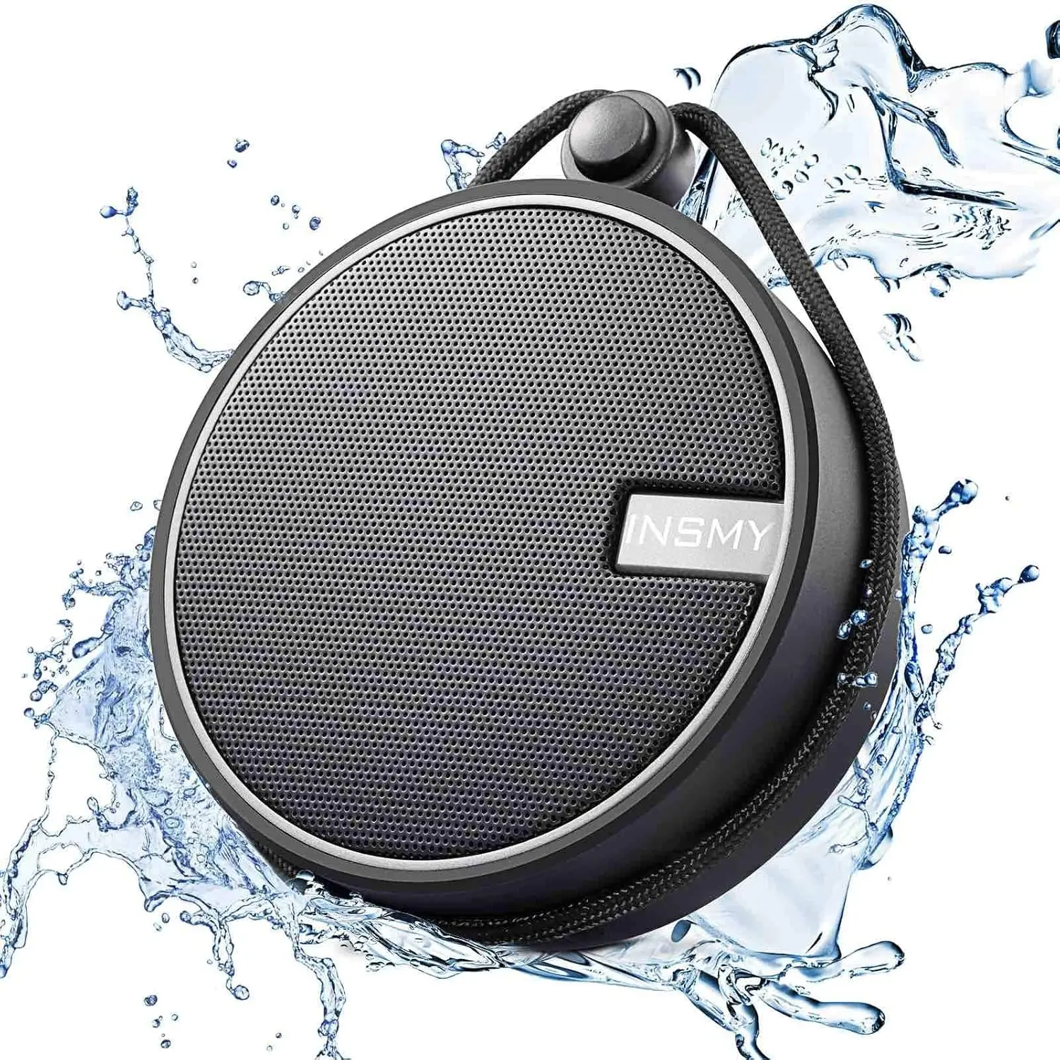 Waterproof Shower Bluetooth Speaker, Portable Small Speaker, Speakers Bluetooth Wireless Loud Clear Sound Support TF Card