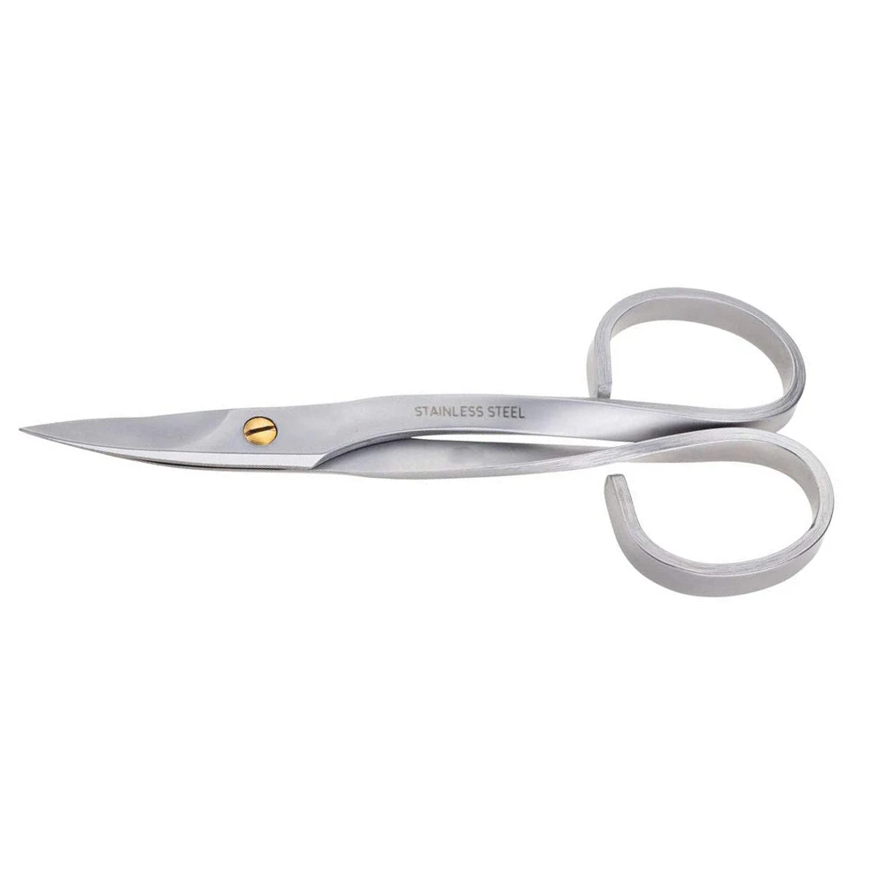 Hot Selling Customized Professional Nail Scissor Manicure For Nails Manufacturing Cuticle Scissors Curved Pedicure Beauty Shears