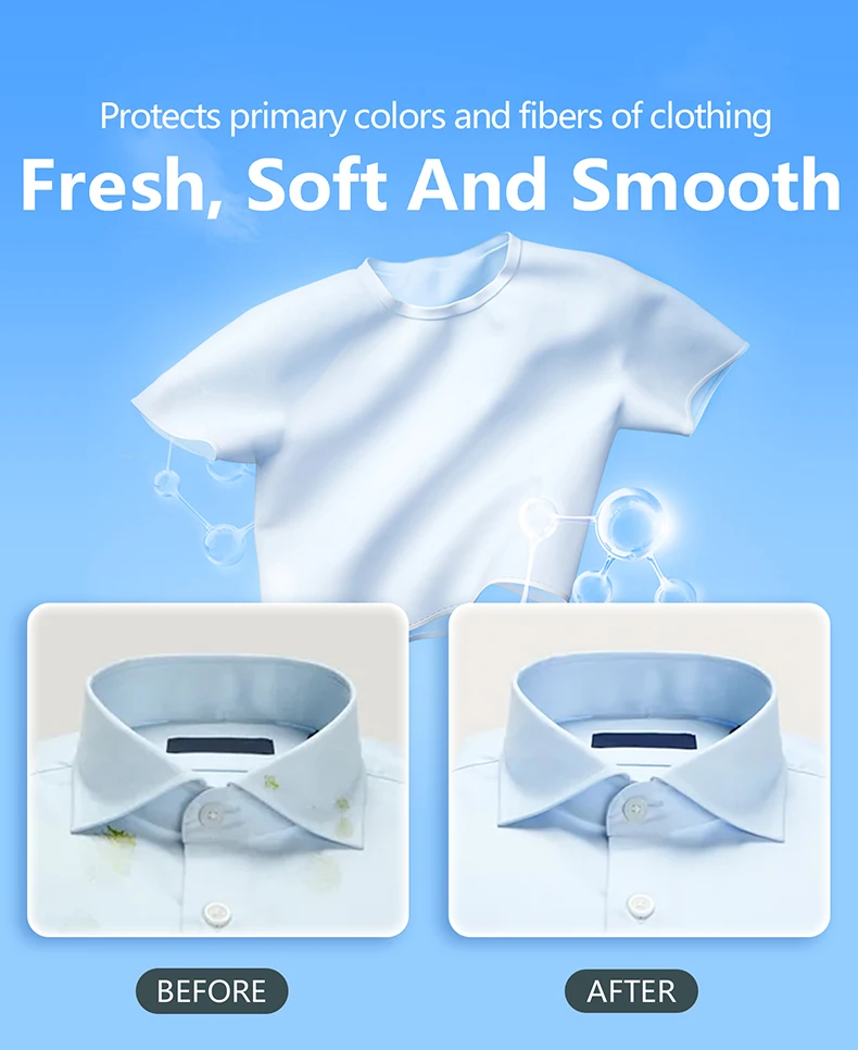 Custom Color Eco-Friendly 120 Loads Laundry Detergent Sheets No Plastic Biodegradable Laundry Sheets for Home or Travel