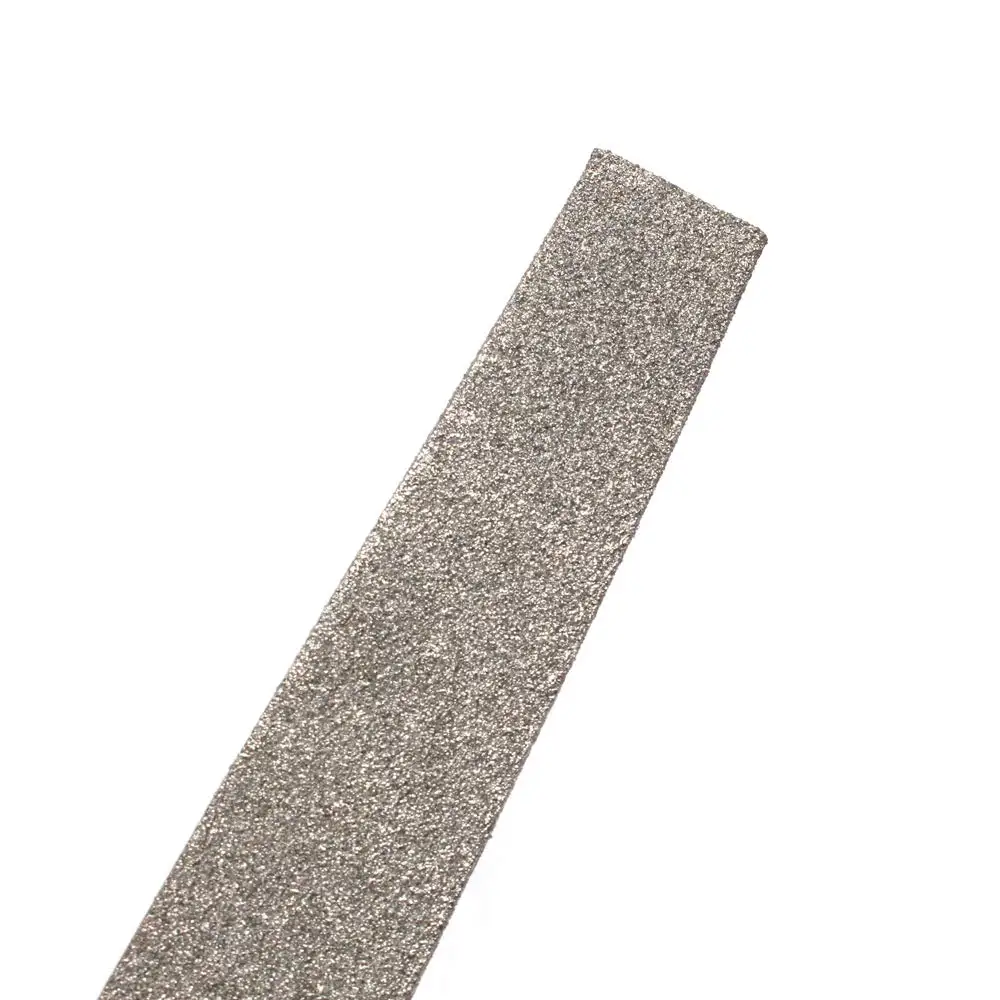 8-Inch Diamond Coated Flat File, Medium #150 Grit, for Glass, Tile, Ceramic and Stone, Granite, Marble, Concrete, Big Comfort