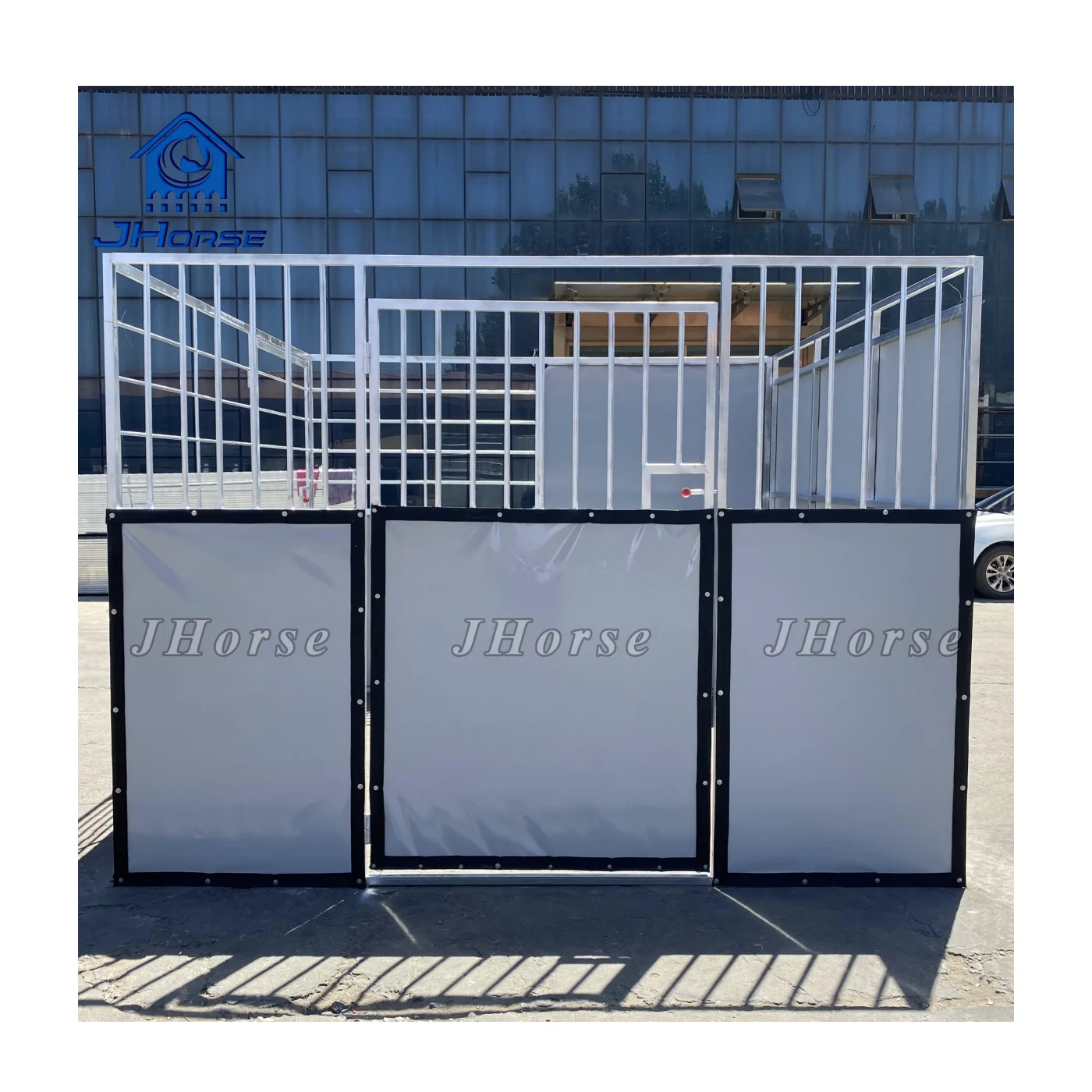 Equestrian Activities Modular Portable Horse Stalls PVC Stables for Horses Shelter with Roof