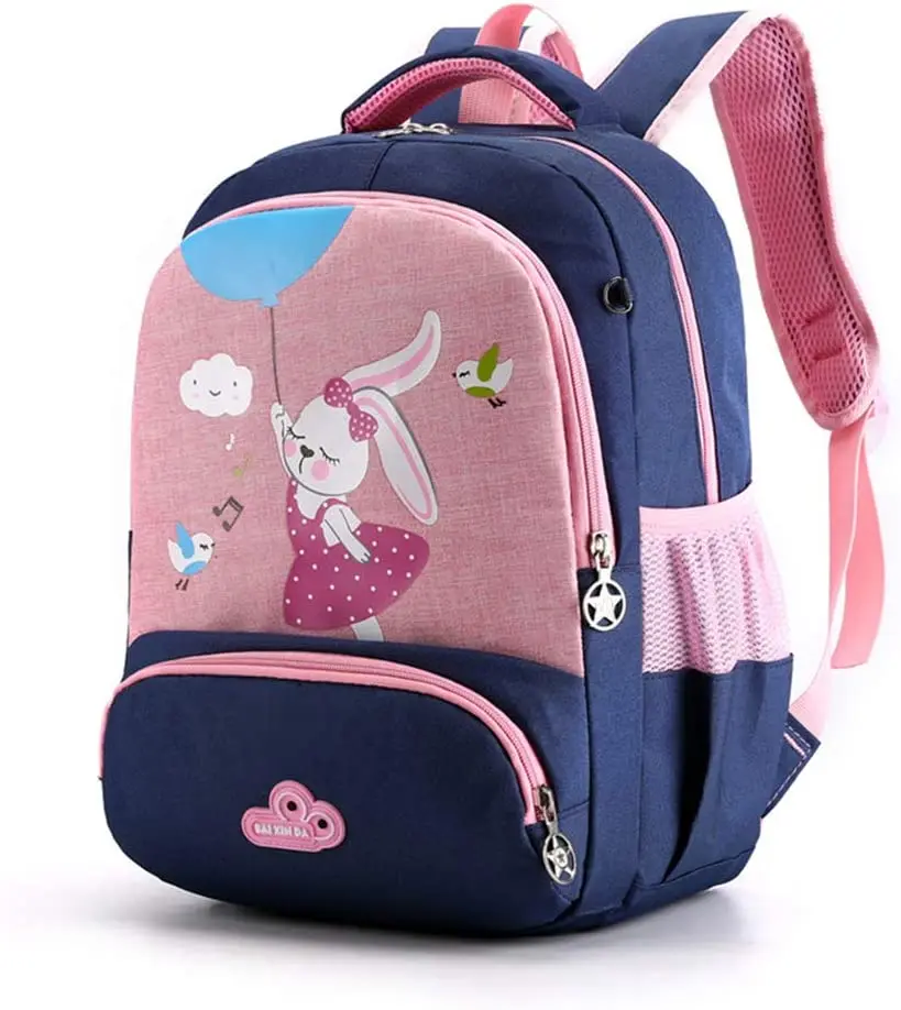 New Style Animal Printing Nylon Waterproof Kids Backpacks Kindergarten Cartoon Schoolbag Cute Bag for Baby