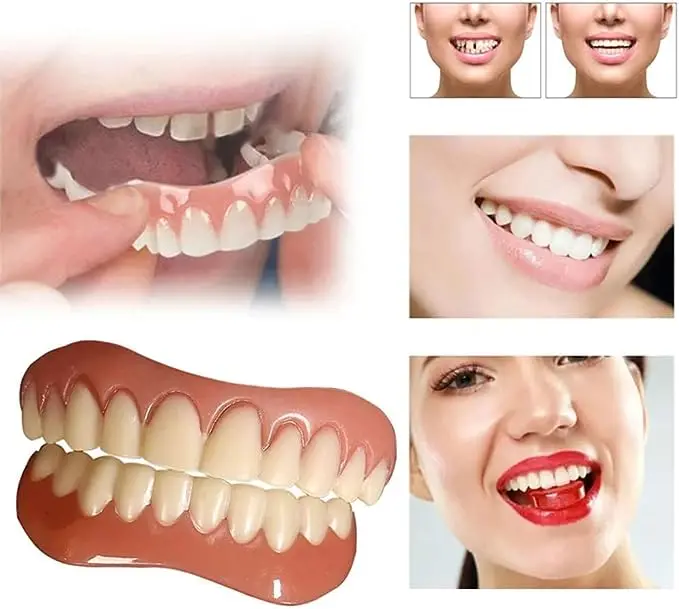 AIC False Teeth tooth Denture Paste braces for teeth