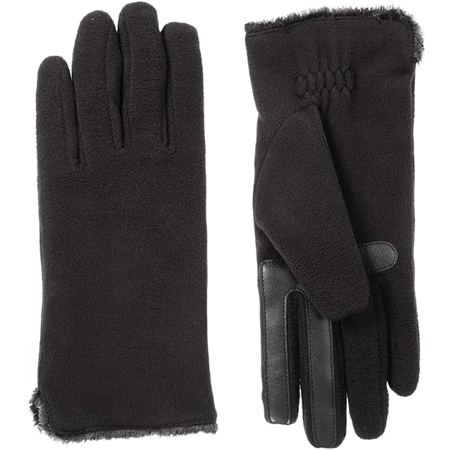 Customize Fleece Winter Glove For Mens Womens Leather Palm Warm Soft Fur Lining Winter Gloves Made In Pakistan