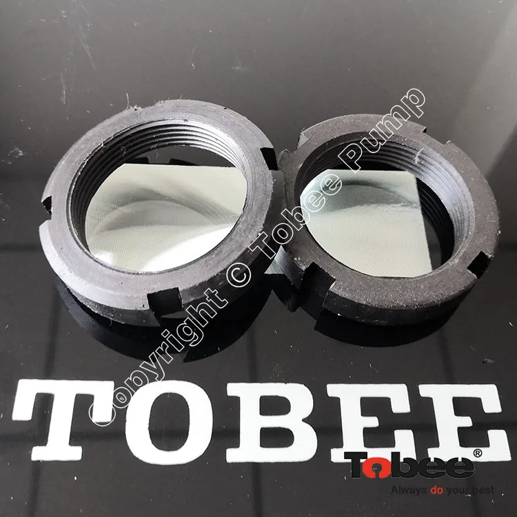 Sand Gravel 2/1.5B-TH Slurry Pump Spares Wear Resistant Labyrinth Locknut