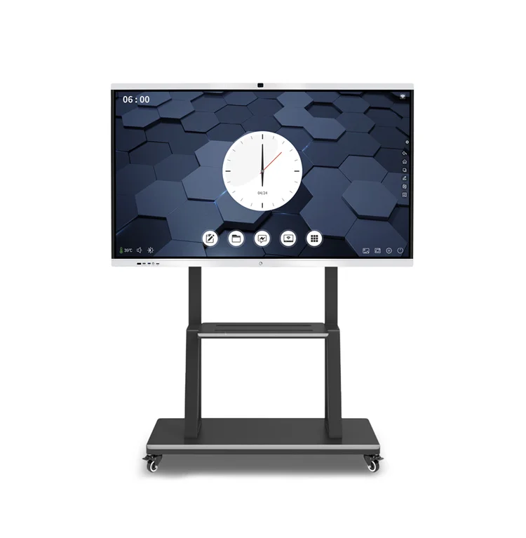 Smart 4k Touch Screen Interactive Whiteboard Education Boards Conference System For School