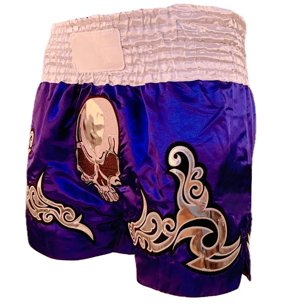 Latest Martial Arts Wear Quick Dry Boxing Training Muay Thai Shorts For Sale / Customized Logo Muay Thai Shorts
