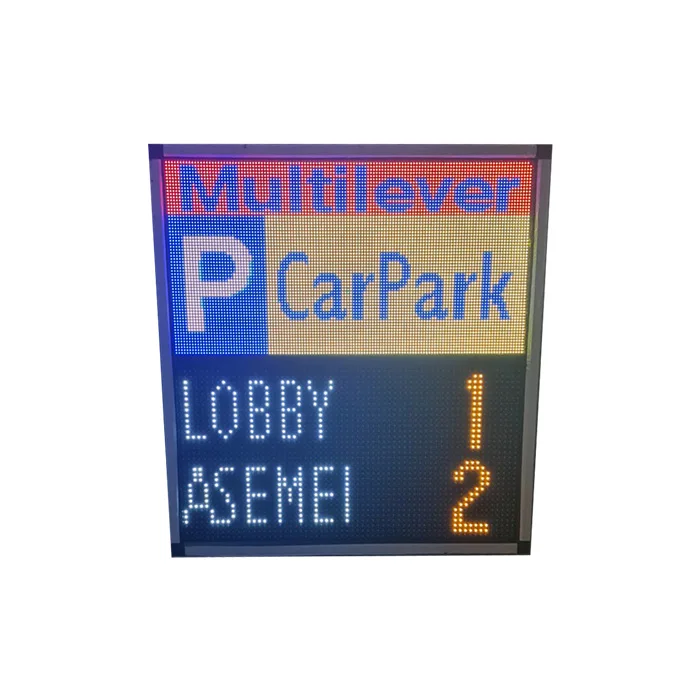 Factory Wholesale Car Park Counting Outdoor Display OEM High Contrast Display for Easy Reading in Bright Sunlight