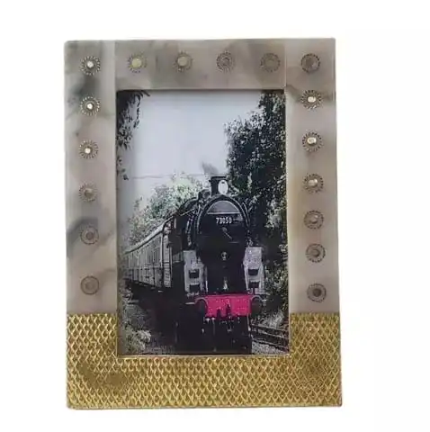 Best Indian Bone Inlay Resin Picture Photo Frame for Home Hotel Decorative Bone Inlay Photo Frame