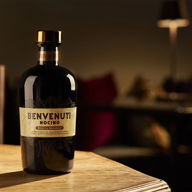 Premium line Top Quality Made in Italy Nut-based Liqueur Nocino Benvenuti 6 x Bottle 0.70ml ready for export