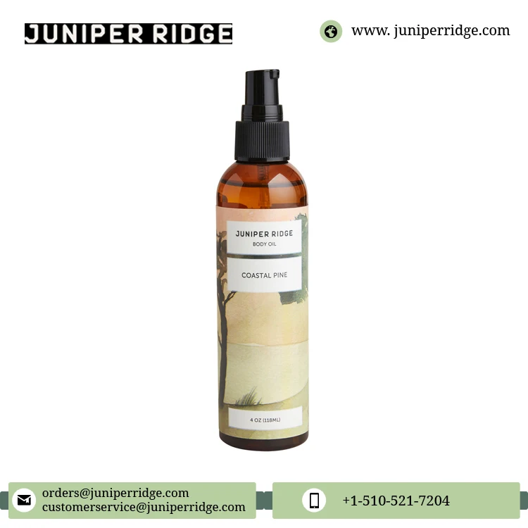 Bulk Quantity Selling Best Body Use Moisturizing and Healthy Skin Natural Coastal Pine Body Oil from USA