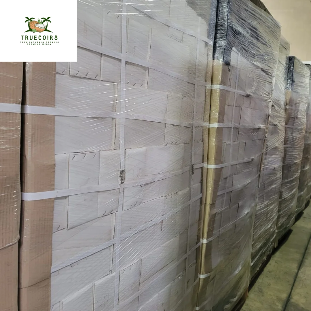 Bio Blooms Gardening Coir Pith 650 g Coco Peat Brick for Agriculture and Planting Use at Wholesale Prices