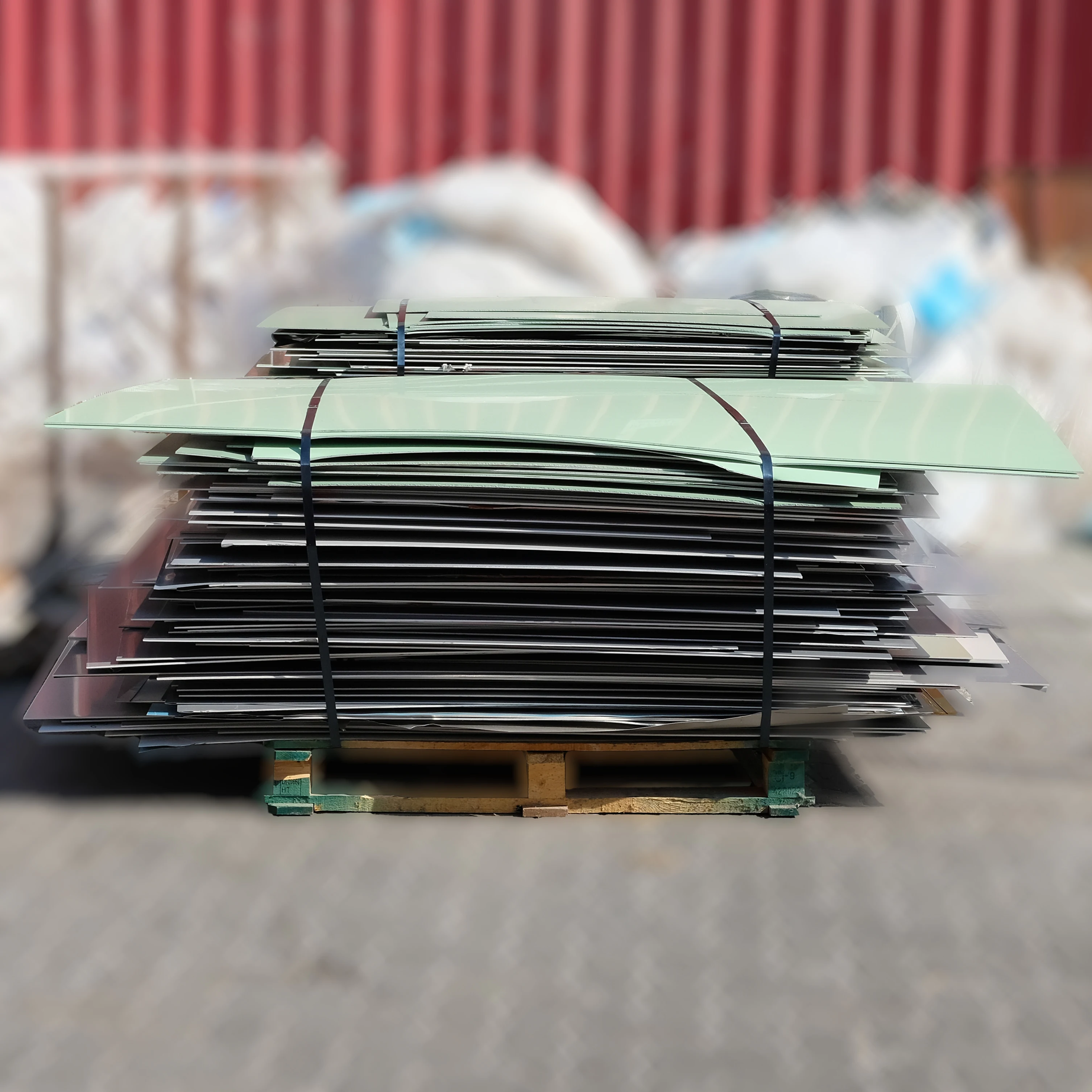 Scrap Of Aluminum Composite Panel With Euroclass A2 Core | Cheap Aluminium Composite Panel Parts