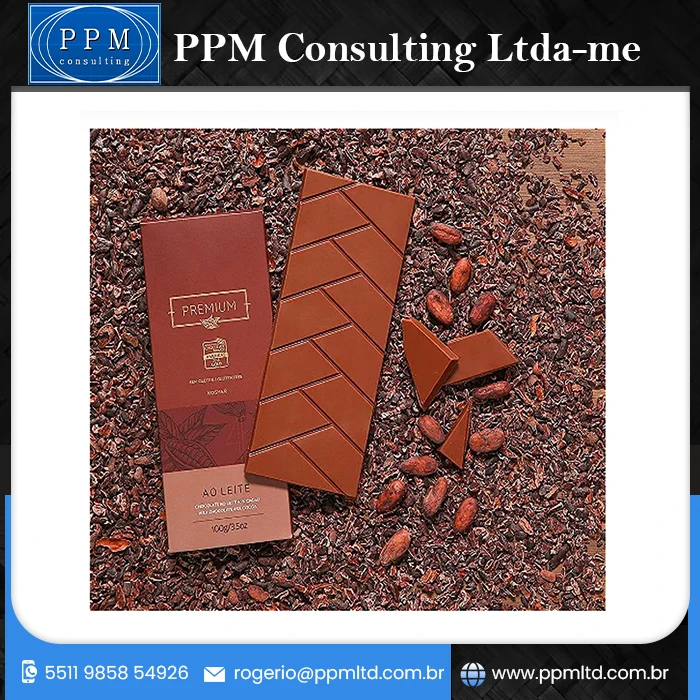 Bean to Bar Gluten Free Chocolate with 45% Cocoa a pleasant combination of milk and cocoa flavors is made according to unique