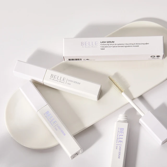Belle Lash Serum Korea manufacturer Best quality serum made in Korea Mascara brush eyelash enhancer Vegan certified cosmetic