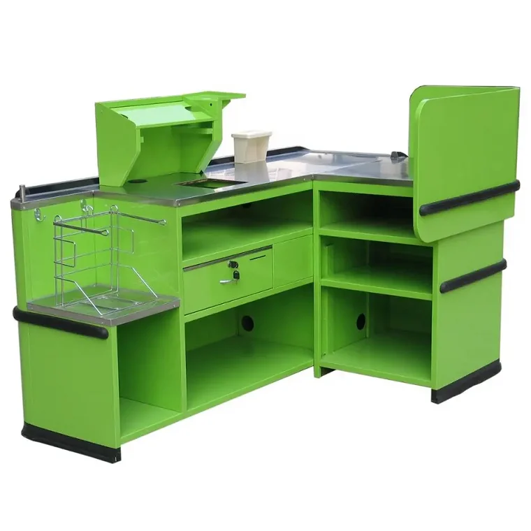 Multifunctional Cashier Counter Supermarket Checkout Counter Retail Store Cashier Counter