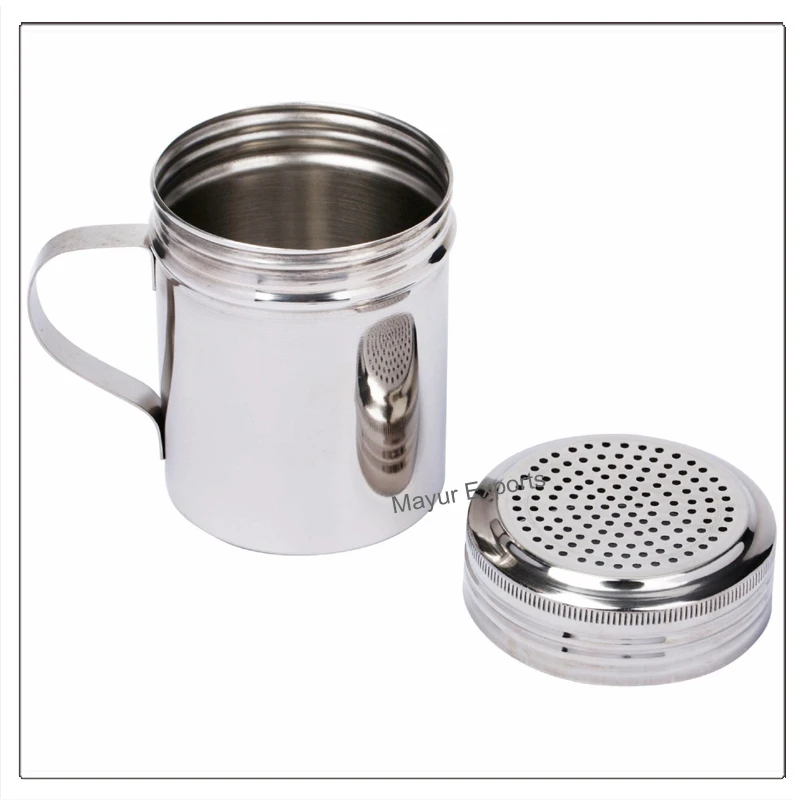 Stainless Steel Spice Shaker Metal Salt and Pepper Shaker
