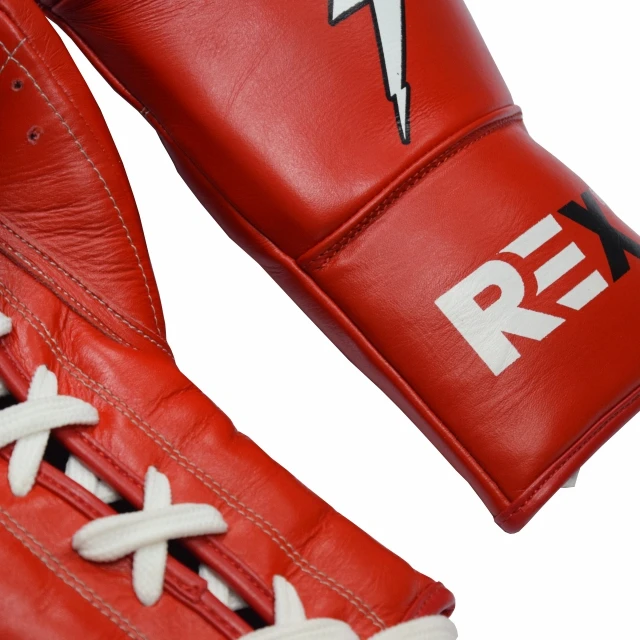 Lace-up gloves with customizable fit Leather Lace up Professional Boxing Training Gloves Gym Fitness Customized Logo MMA Glove