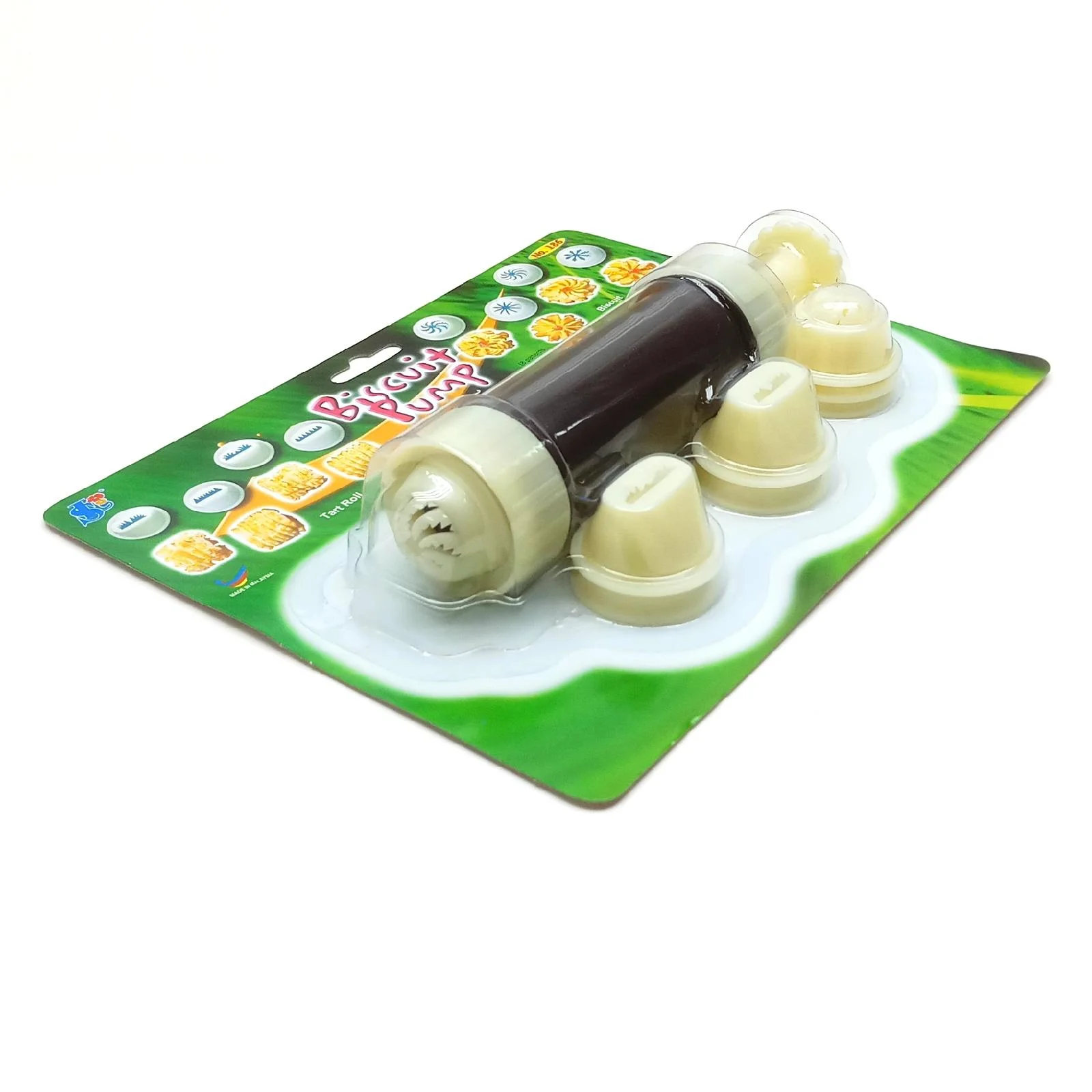 Durable And Sturdy Sustainable Design Tart Roll And Biscuit Pump Set Made in Malaysia Cake Decorating Supplies Tools Set