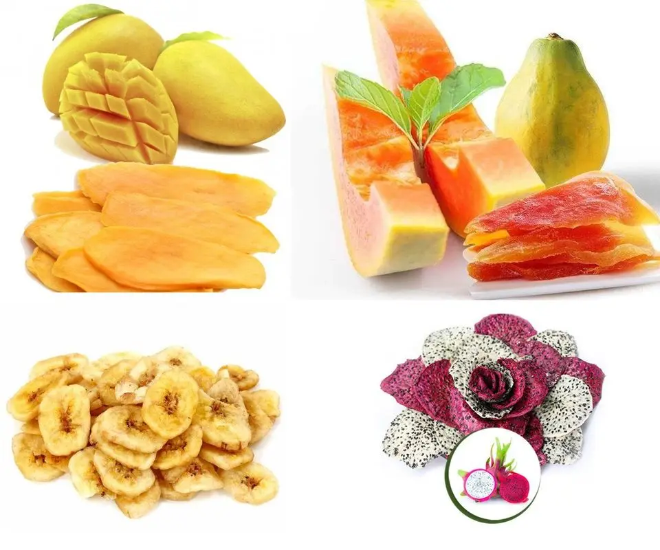 Best snack made by mix dried fruit high quality for adult & children from Vietnam factory hot sale 2022