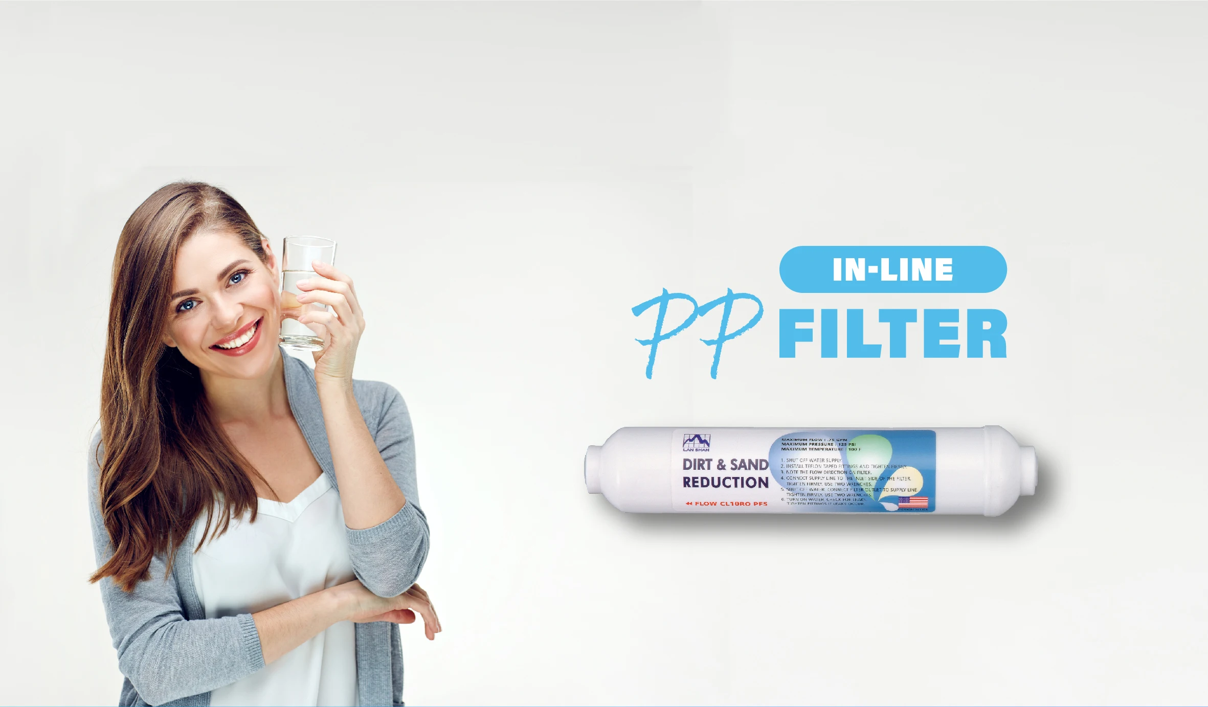 Taiwan inline filter PP