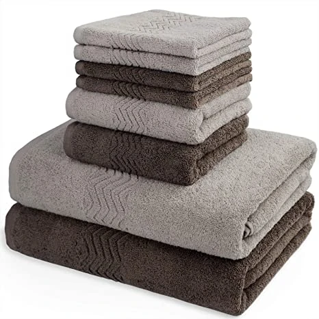 Oem Factory Price Quality Design Hand Towel Set Absorbent Bathroom Terry Pure 100 Cotton Bath Towels by LA Apparel in wholesale