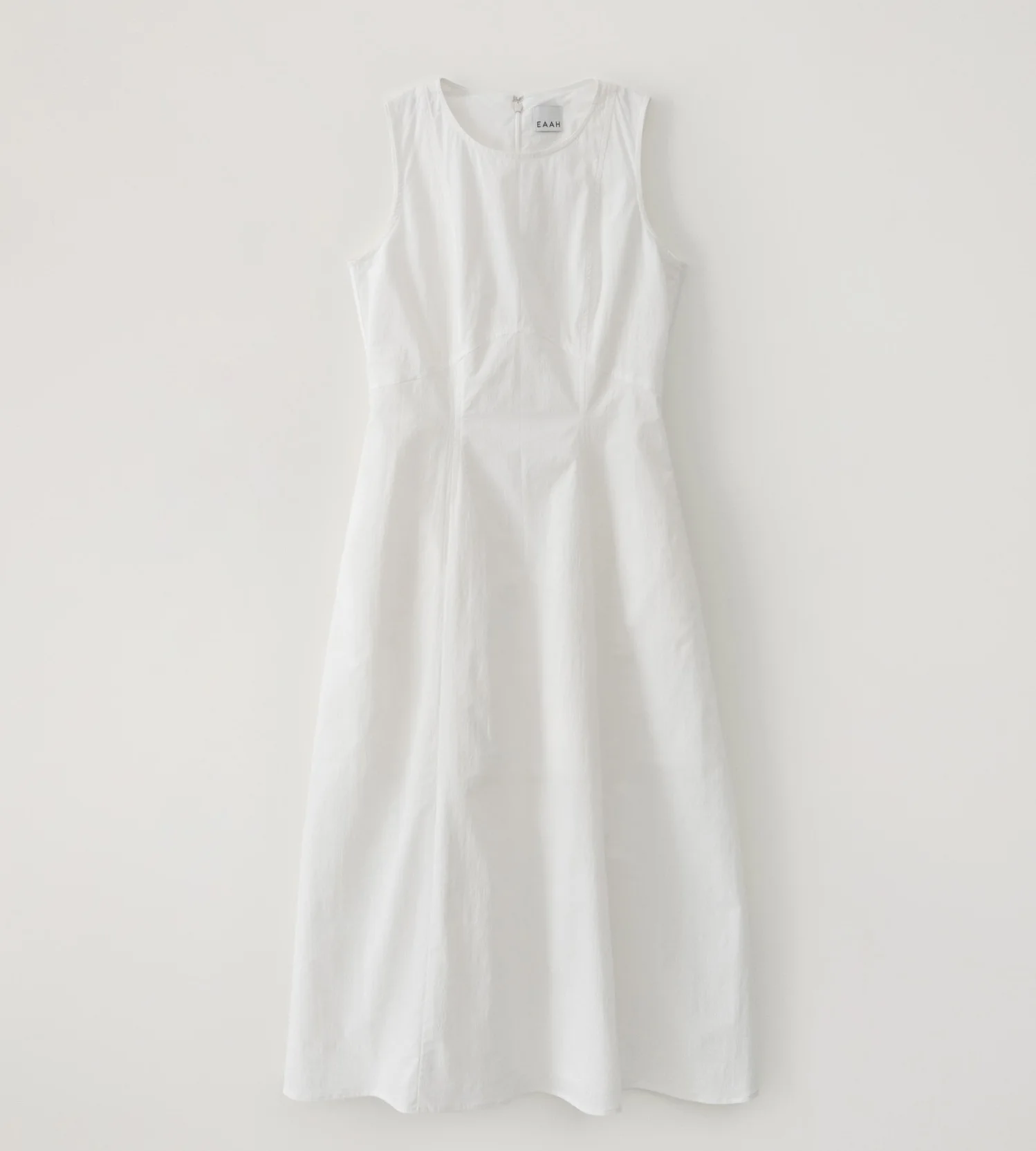 [EAAH] RAYE платье без рукавов корейская мода белый 36(S)| 38(M)| 40(L) трендовые товары 2024 Новое поступление оптовая продажа одежды
