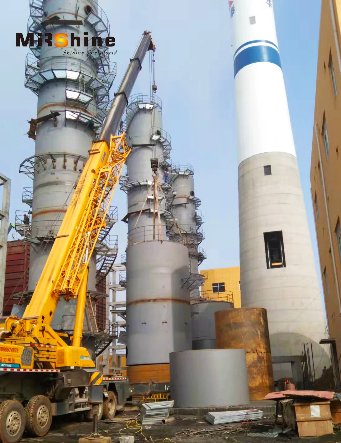 Customized Waste Gas Purification Tower Gas Scrubbers Gas Absorption Column