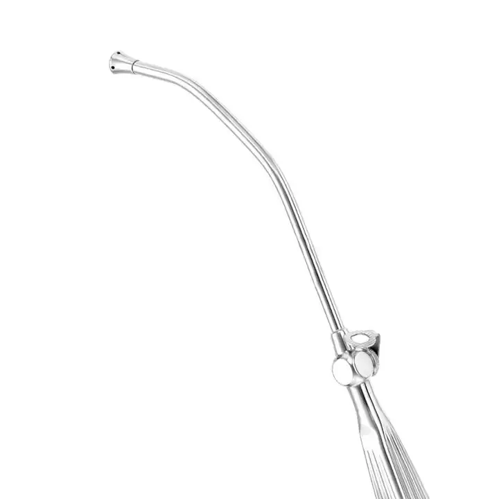 Disposable Transparent Medical Grade Yankauer Cannula Suction Collection Tube With Yankauer Handle