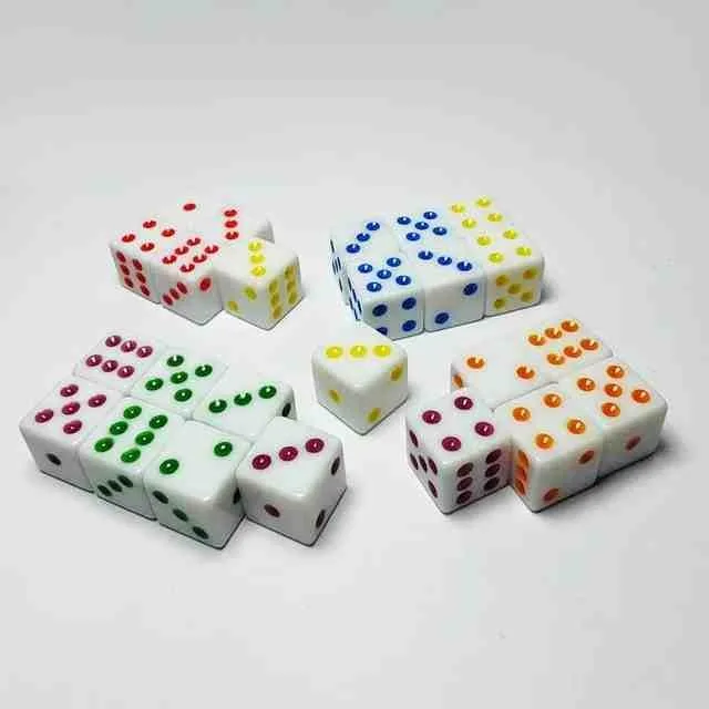 Лучшие кубики из смолы dice16мм с квадратным логотипом RPG DND для настольной игры по доступной цене
