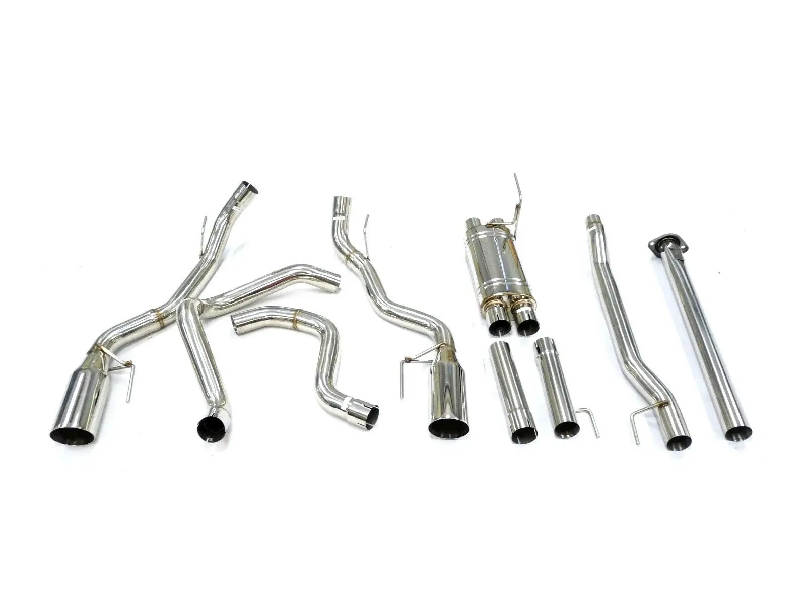 17UP F150 raptor 4 DOOR 3.5TT  CATBACK EXHAUST FOR FORD