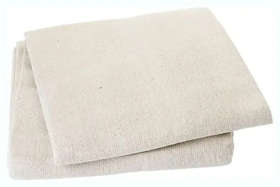 High Quality Pure 100% Cotton Canvas Drop Cloth Fabric Wholesale Prices Quality Material Custom Packing In India By Avior