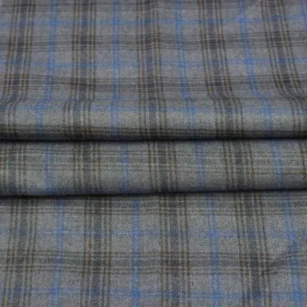 100% Pure Merino Wool Tweed Fabric