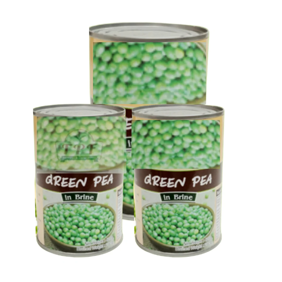Canned Food Green Pea Sweet Pea in Brine Ready For Cooking Baking Desserts Sweet Product of Thailand