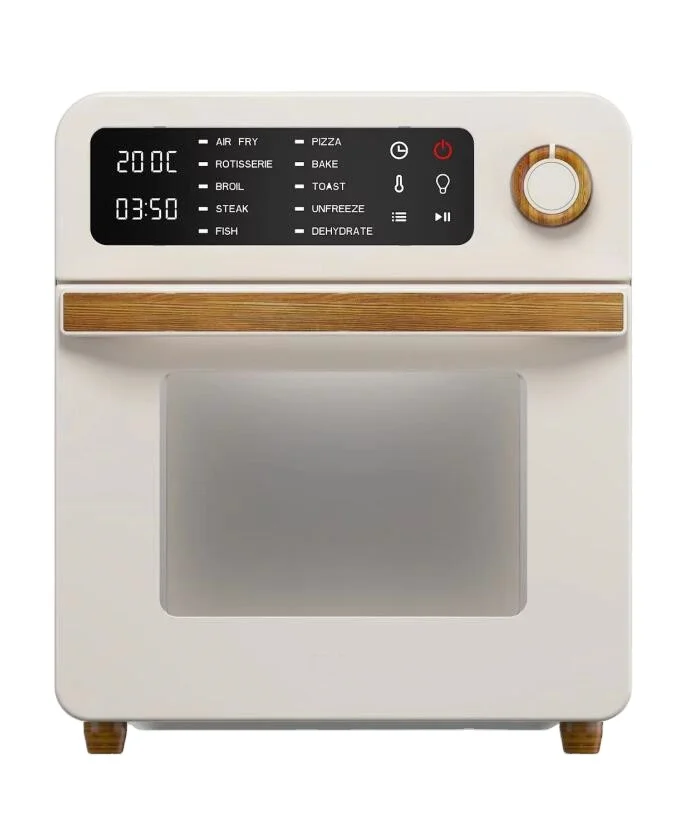 2023 New Design Home Appliance 15L Led Display Screen Digital Air Fryer Electric Deep Fryers steam oven toaster