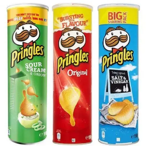 Original Potato Chip PRINGLES 165g MIXED PRINGLES WHOLESALE PRICE /Original Pringles Potato Crisps supplier