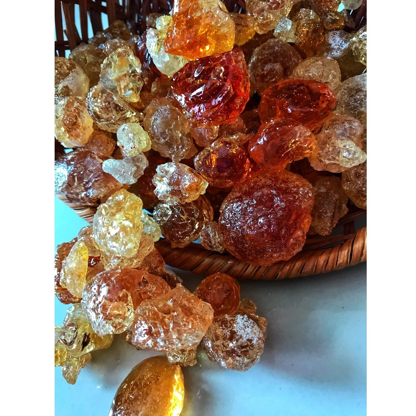 15% Max Moisture Raw Material Acacia Senegal Food Ingredients Antioxidants THICKENERS Emulsifiers Gum Arabic Raw