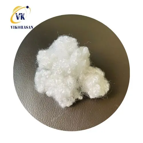 Leading Manufacturer of PSF Hollow Conjugated Silicone 7D & 15D HCS supper white  A grade best price for material filling