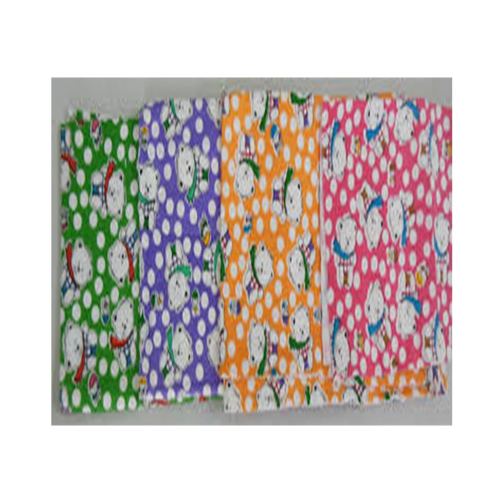 Top Selling  Non Woven Cotton Silk Material  Kids Digital Printed Flower Baby Fabric At Best Price