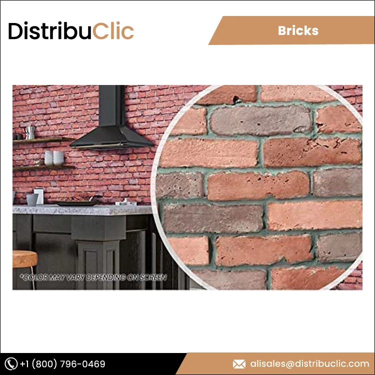 Best Wholesale Price Perfect for Indoor and Outdoor Dry Surface Background Wall | Flat Brick Wall Panel for Sale