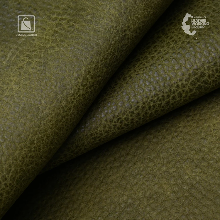 High Premium and Classic Look Smooth and Natural Full Grain Sustainable Vegetable Tanned Genuine Leather from India