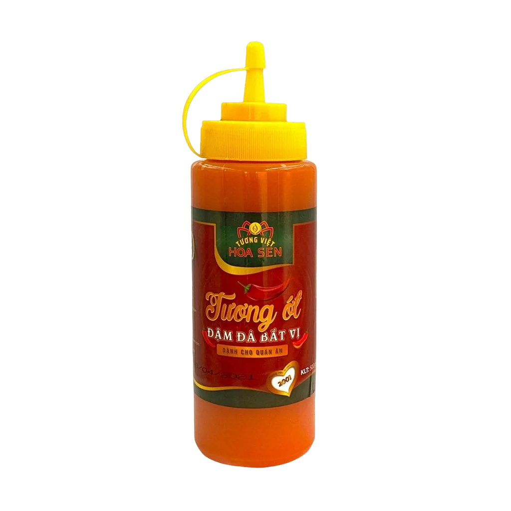 Wholesale Ambient Rich 500ml Spicy Chilli bottle Sauce Top Vietnam Quality Seasonings Condiments Flavorful OEM 0.6kg Rich Sauce