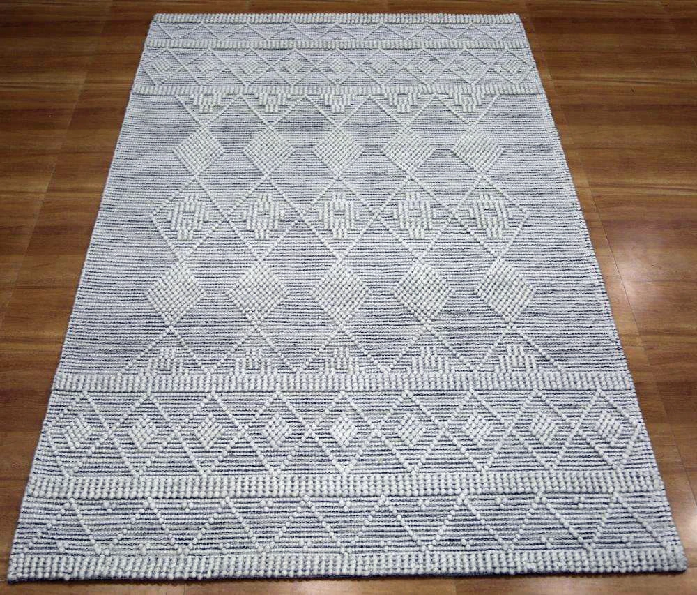 BEAUTIFUL HAND MADE CHIC OUTDOOR INDOOR RUG RECYCLABLE SUSTAINABLE PET YARN CARPET RUG
