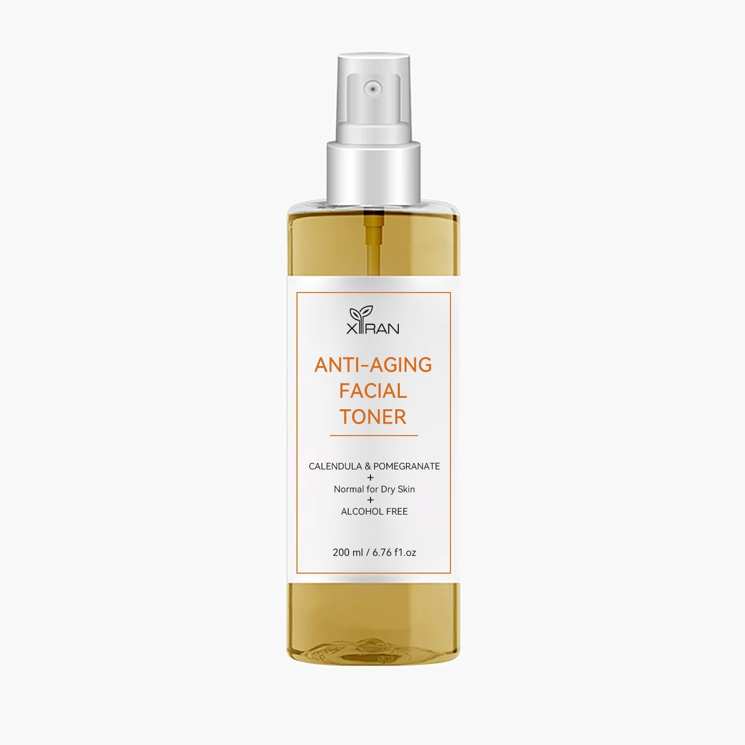 Private Label Alcohol Free Calendula Facial Toner for Anti-Aging Hydrating Face Skin Toner Spray