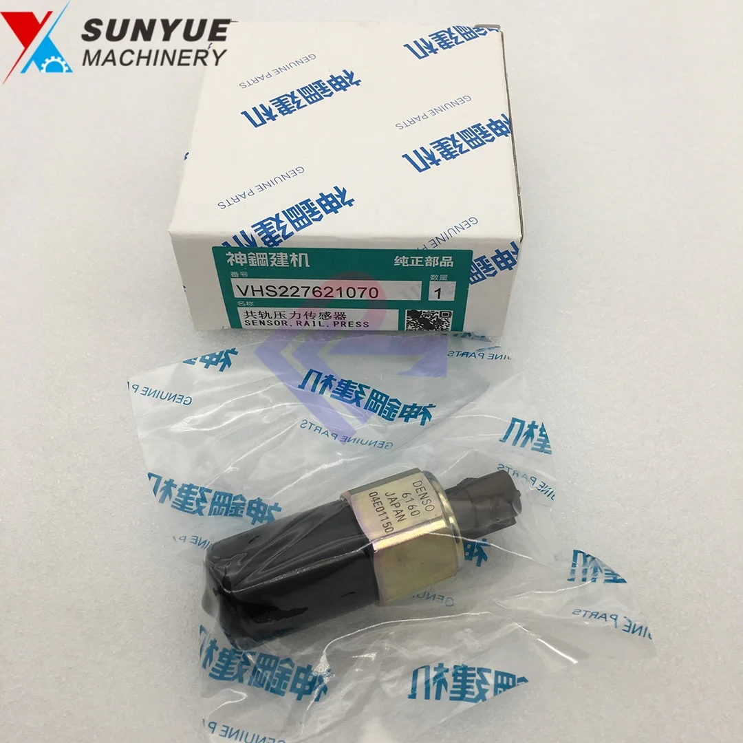 SK200-8 SK350-8 J05E J08E оригинальные запчасти датчик давления топлива Common Rail для экскаватора VHS227621070