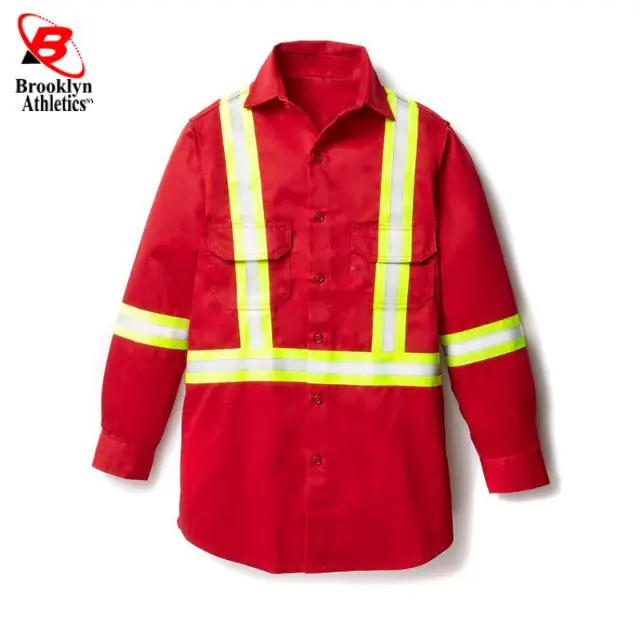 Premium Hi Vis Work Shirts for Men & Women custom safety shirt