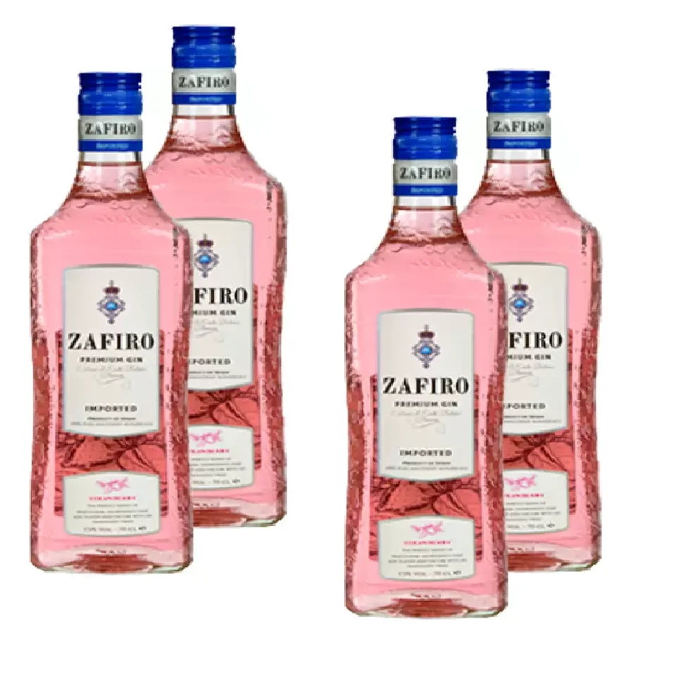 Strawberry Aroma top quality 37.5% Alcohol Vol Medium Intensity Premium Strawberry Gin used for cocktails mixer