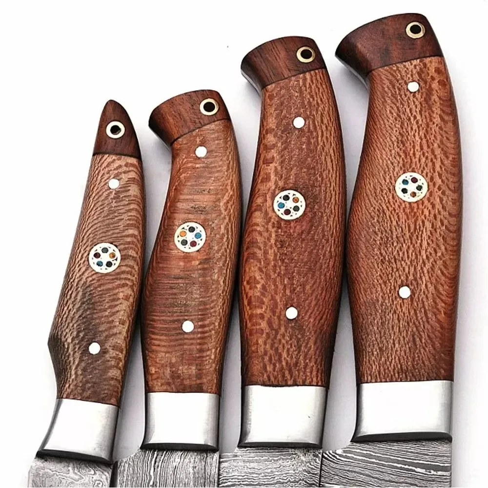 Pakistan Made 100% Top High Quality Damascus Chef Knife Sets | Wholesale Cheap Price Hot Sale Chef Knife Sets